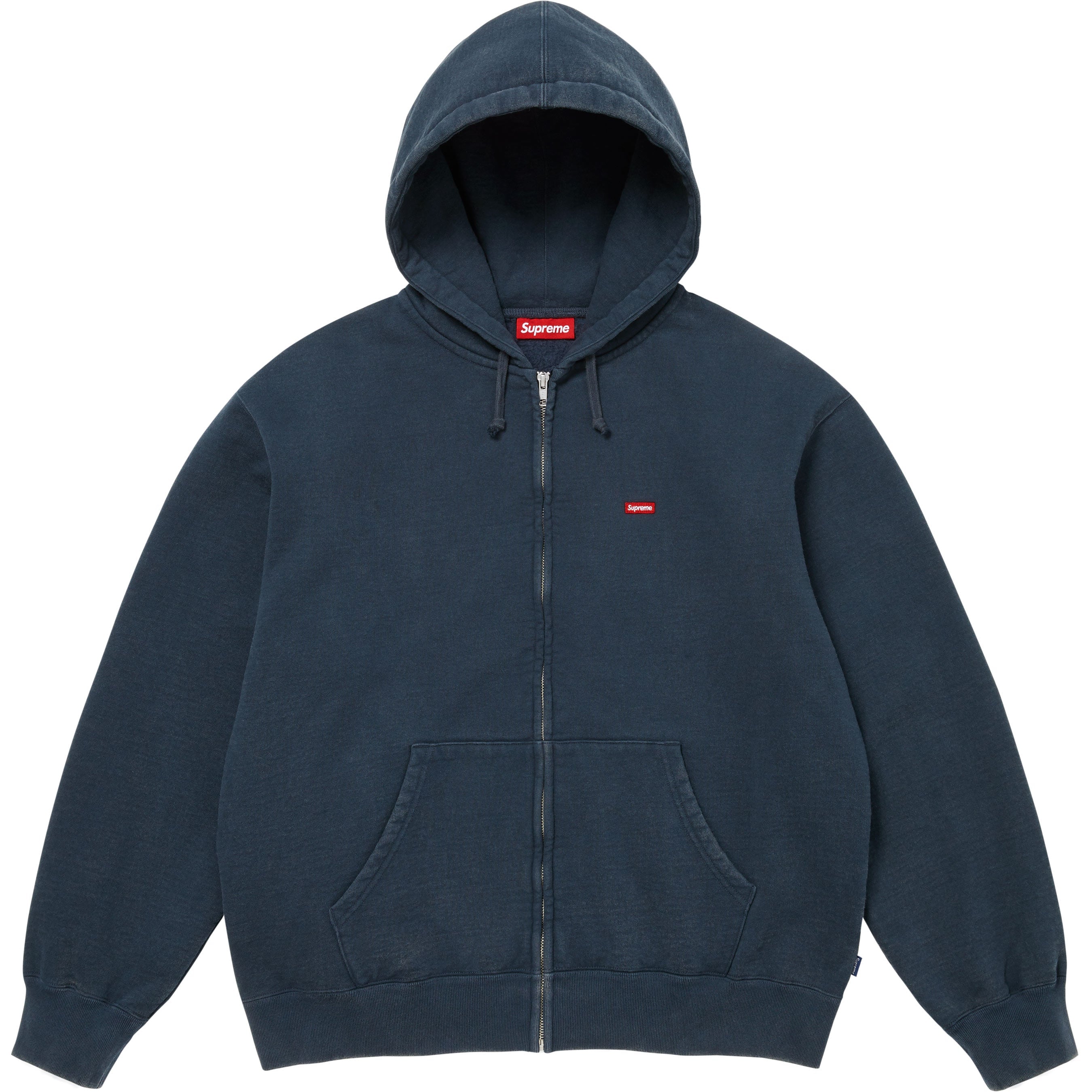 Small Box Zip Up Hooded Sweatshirt view 10